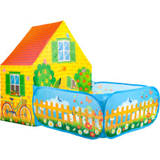 Bērnu rotaļu telts - lauku māja