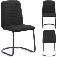 CARDIN krēsls, melns, moderns stils lietošanai iekštelpās