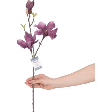 Mākslīgais MAGNOLA zieds, violets, moderns stils
