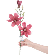 Mākslīgais MAGNOLA zieds, rozā, modernā stilā