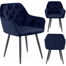 ARGENTO krēsls, tumši zils