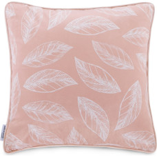 CALM dekoratyvinė pagalvė, pudros rožinė, marginta klasikinio stiliaus, aksominė 45x45 45x45
