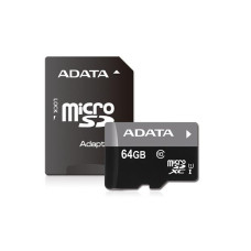 Adata MEMORY MICRO SDXC 64GB CLASS10/W/AD