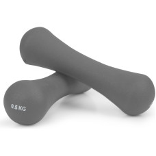 Hanteles neoprēna svari fitnesa komplekts 2x0,5 kg