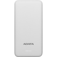 Adata POWER BANK USB 10000MAH WHITE/AT10000-USBA-CWH