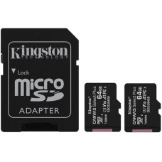 Kingston MEMORY MICRO SDXC 64GB UHS-I/2PACK