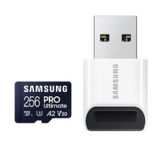Samsung MEMORY MICRO SDXC 256GB/W/READER