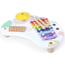 Galds ar instrumentiem, muzikālais galds, šķīvji +18m