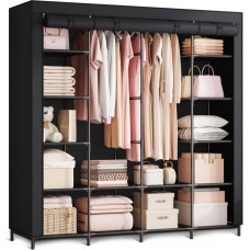 Massido Liels tekstila skapis MS-804 melns
