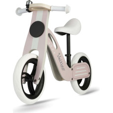 Ricokids Gaiši rozā koka līdzsvara velosipēds RC-619