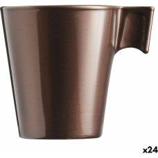 Krūze Luminarc Flashy Brūns 80 ml Stikls (24 gb.)