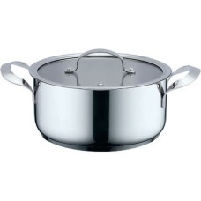 Katls ar vāku Haeger PA-18H.001A Bēšs Pelēks Ø 18 cm