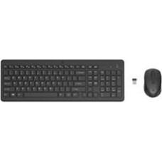 Klaviatūra un Pele HP 2V9E6AA Melns Spāņu Qwerty