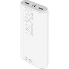 Power Bank Lādētājs Celly 20000 mAh Balts