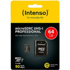 Micro SD karte INTENSO SDXC 64GB