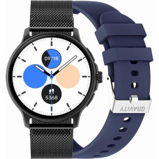 Gravity VIEDpulkstenis UNISEX GT12-2 — BLUETOOTH SARUNAS, PAPILDU SIKSNA (sg035b)