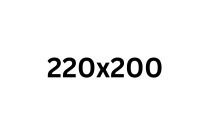 Izmērs: 220x200